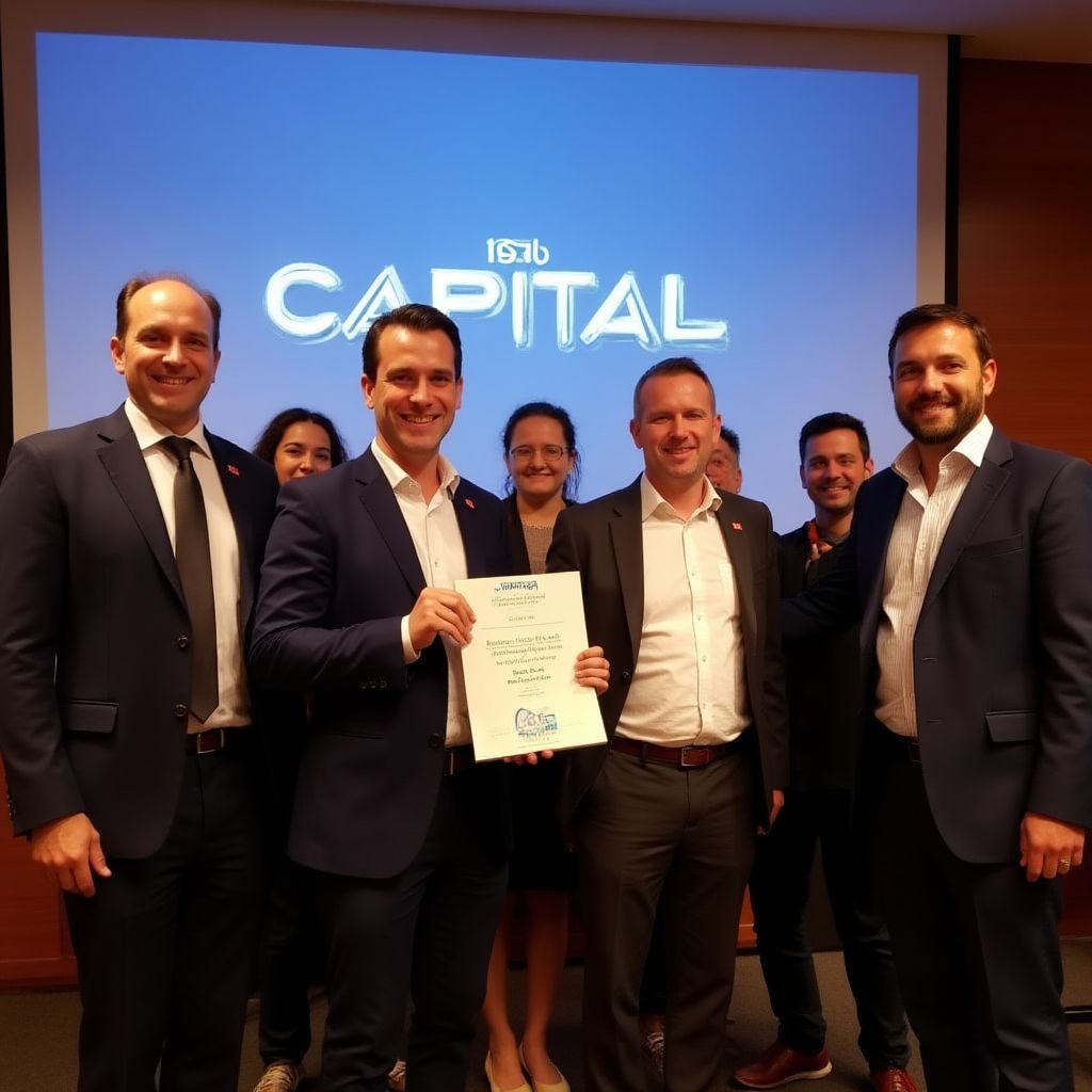 Ceremonia de premiación mejor fintech